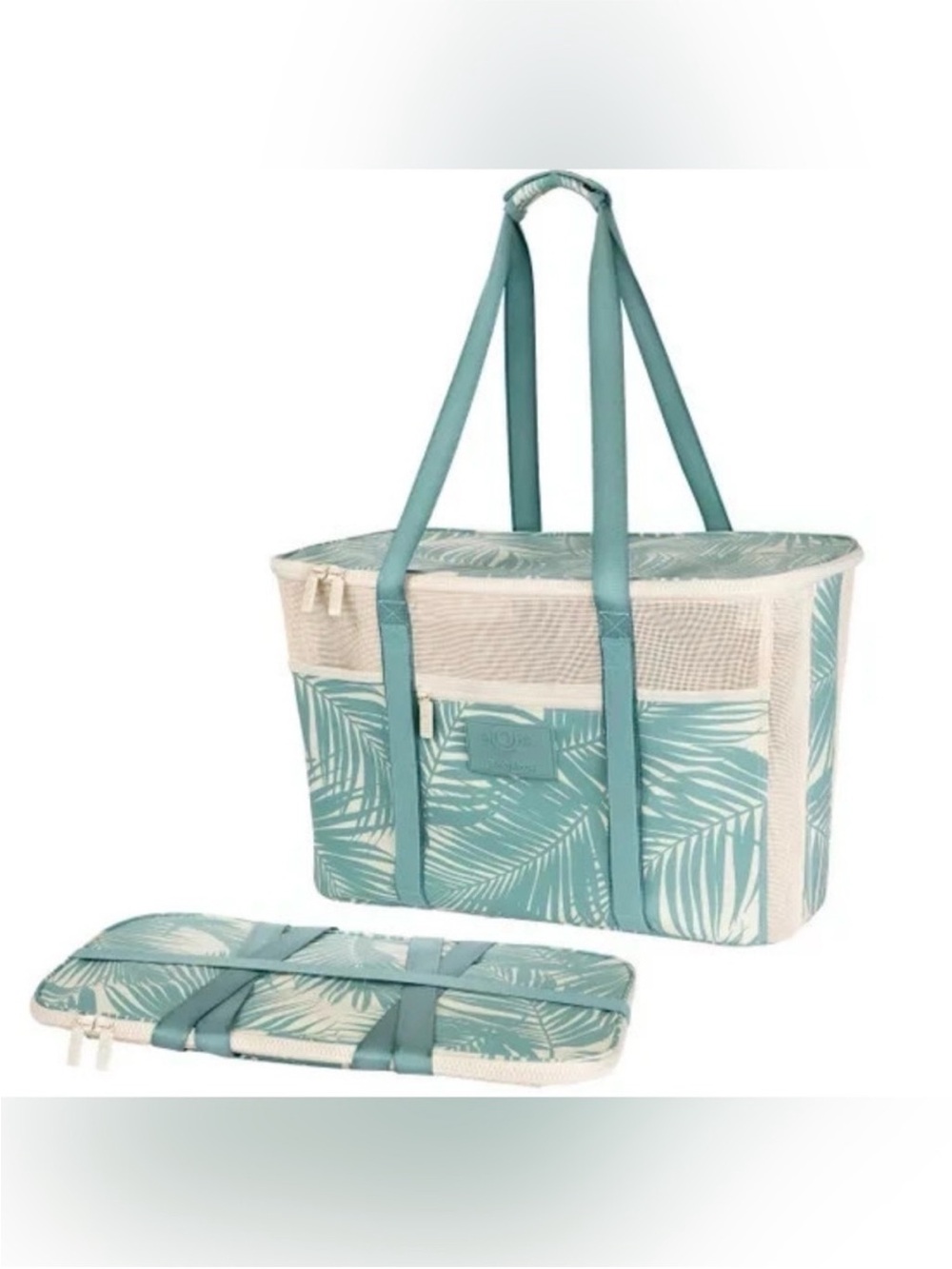 🌴 Aloha Collection CleverMade Collapsible Beach Tote